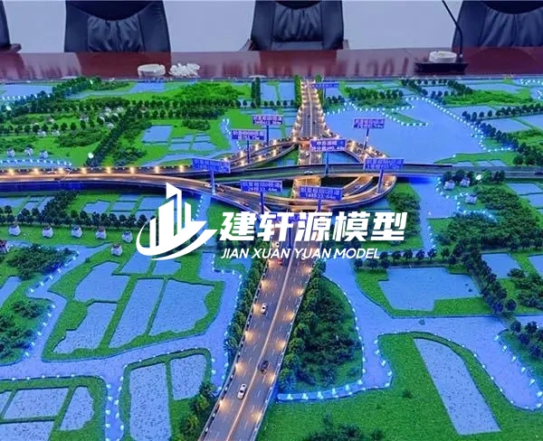 龙湖高速公路沙盘定制